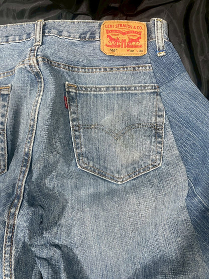 Custom jeans with tiger and dragon embroidery design