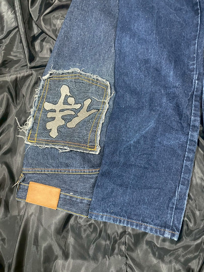 Custom Japanese Samurai embroidery design