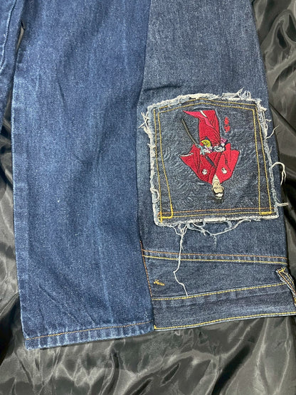 Custom Japanese Samurai embroidery design